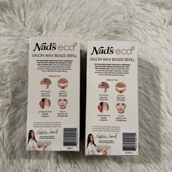 Nad's Eco Salon Wax Beads Refill long lasting results with tea tree oil (2) - Picture 3 of 6